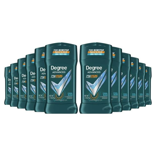 Desodorante antitranspirante Degree Men Cool Rush 72 h 2.7 oz x 12