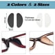 thumbnail image 4 of Soportes nasales para gafas, Mmgoqqt, Silicona, Blanco, 19x8x1mm, 20 uds, 4 of 5
