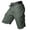 Army Green, variant on Men's Urban Lightweight Cargo Shorts Water Resistant Rip Stop Cotton Outdoor Hiking Shorts With 9 Pockets