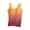 Orange, variant on Xixinqiwan No Boundaries Summer Tank Top for Women,Women Gradient Tank Tops Built in Bra Sleeveless Gym Tops Seamless Racerback Athletic Yoga Shirts