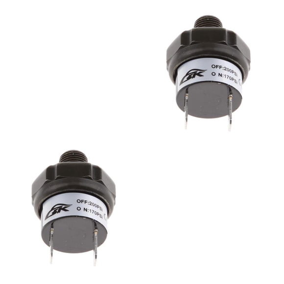 Riwesomey Air Pressure Control Switch 70-200 PSI Air for Compressor Type1 NO1