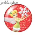 thumbnail image 1 of Princesas de Mickey de Disney, regalo de Navidad, 10 piezas, 12mm/18mm/20mm/25mm, foto redonda, cabujón de cristal, collar de espalda plana, 1 of 4