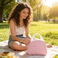 thumbnail image 5 of FastXmas Lunch Bag, Lunch Box for Women Adult Men, Small Leakproof Cute Lunch Tote Large Capacity Reusable Insulated Cooler Lunch Container for Work Office Picnic Travel Stripe Bag, 5 of 6