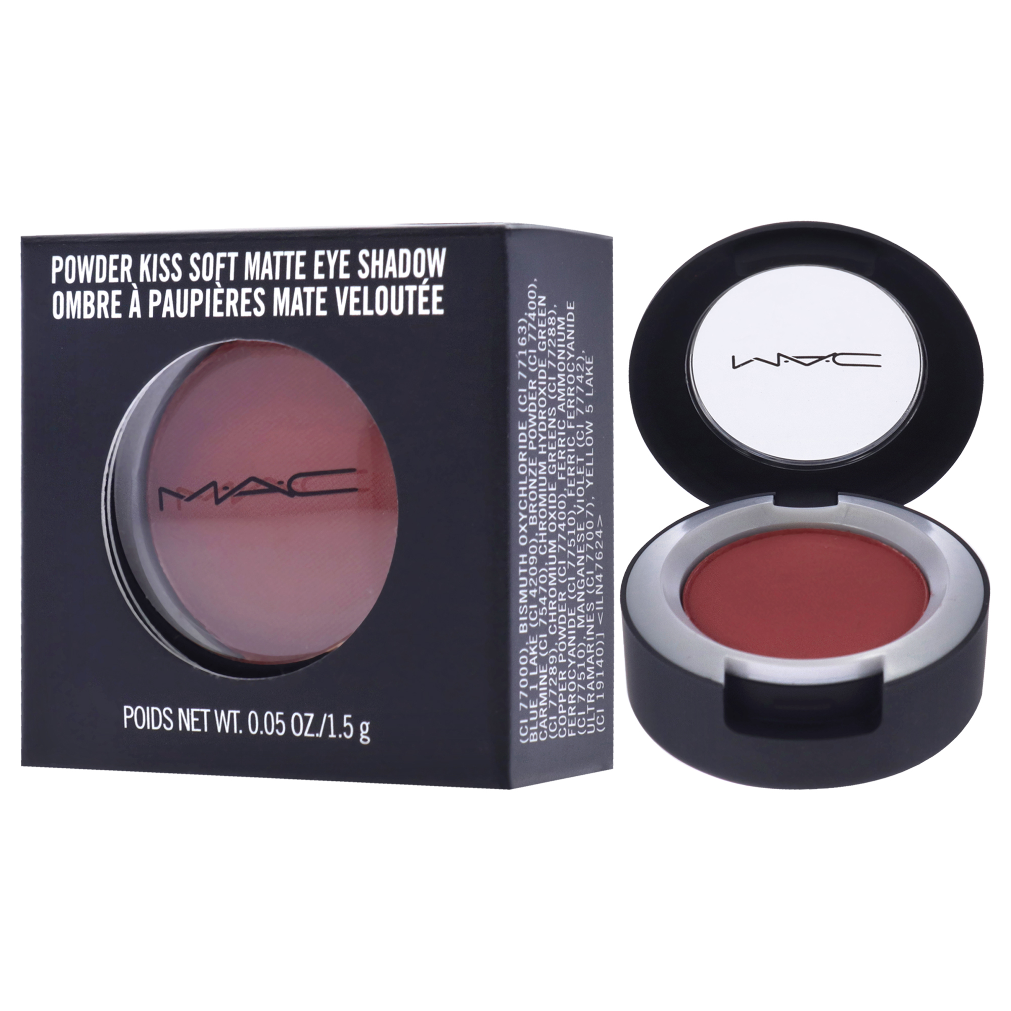 MAC Powder Kiss Eyeshadow - Devoted To Chili , 0.05 oz Eye Shadow