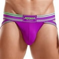 thumbnail image 4 of JOCKMAIL 3PCS/Pack Men Jockstrap Underwear Athletic Supporter Jockstrap Low Rise Men Briefs Jockstrap Sport Underwear, 4 of 9