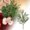B, variant on Large 24.8 Inch Flocked Cedar Stem, Artificial Indoor Outdoor Christmas Stem, Holiday Greenery for Christmas Decorations, Wreaths Garlands Mantel Table Centerpieces & DIY Craft