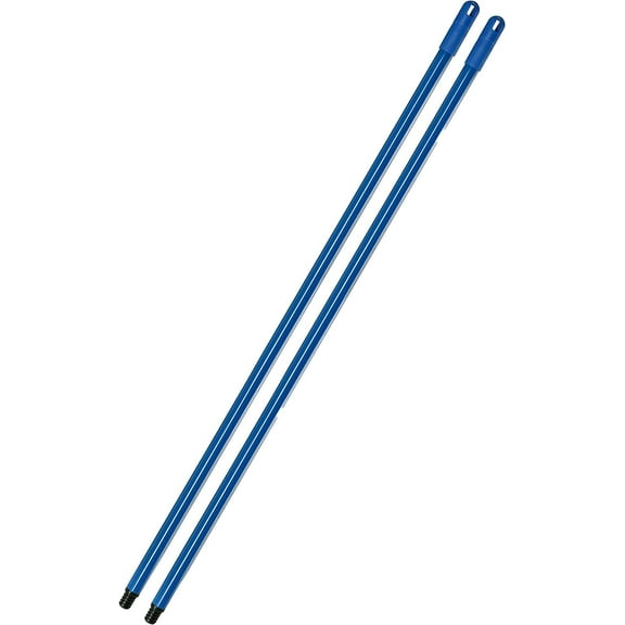 48" Metal Handle, Blue (2 Pack)