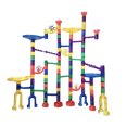 thumbnail image 4 of 122-Piece Marble Run Construction Set with 90 Track Pieces & 16 Marbles - Creative Building Blocks for Kids, Endless Customizable Designs from Simple to Complex, Educational STEM Toy for Boys &, 4 of 4