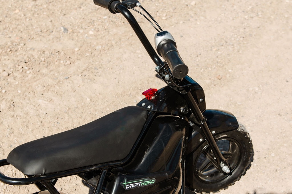 Drift Hero 250W Electric Powered Mini Bike, 24v, 2 parental speed controls, up to 9MPH, Motorcycle for Boys Girls