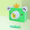 thumbnail image 3 of Bubble Blower Cartoon Camera Shape Automatic Bubble Maker Bubble Machine for Kid, 3 of 9