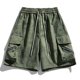 thumbnail image 1 of pstuiky Pantalones cortos para hombre, Pantalones cortos casuales cómodos de moda para hombre, de color liso, con cintura elástica regular, para playa Pantalones cortos de baloncesto, 1 of 4