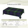thumbnail image 6 of Rectangle Table Cloth, MacCraig Tartan Resistant Washable Tablecloth Decorative Table Cover for Dining, Indoor and Outdoor, 6 of 6