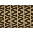 thumbnail image 1 of Ahgly Company Indoor Rectangle Patterned Bronze Brown Area Rugs, 6' x 9', 1 of 1