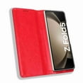thumbnail image 5 of Dteck for Samsung Galaxy Z Fold 5 Case Leather, Luxury Soft PU Leather Phone Case for Men Women, Shockproof Protective Back Slim Fit Cover Case for Samsung Galaxy Z Fold 5 5G 2023,Red, 5 of 5