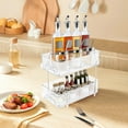 Clear Under Sink Storage Rack Multipurpose Bathroom Organizer