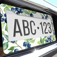 thumbnail image 6 of 1 Pcs Blueberries License Plate Frame, License Plate Cover for Car Decorative Parts, Aluminum License Plate Bracket Holder Rust-Proof Weather-Proof for US Standard Car, 6 of 9