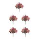 thumbnail image 3 of Matsuzay Ramo de flores artificiales cabezas falsas rosas hogar simulación ramo para Type8 NO8, 3 of 6