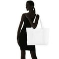 thumbnail image 3 of DALIX 23" Large Heavy Duty 24 oz. Cotton Canvas Shopping Tote Bag White, 3 of 5