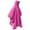 Pink, variant on Dr.Fish Rain Poncho Reusable for Adults with Hood Waterproof Unisex Reusable Multifunctional for Hiking Camping