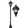thumbnail image 1 of Dabmar Lighting GM9000-LED30-B Cast Aluminum Post Fixture with Decorative Base Fixture 30W LED 85-265V - Black, 1 of 1