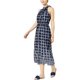 thumbnail image 1 of Vestido Midi maison Jules con lazo Estampado azul XXL, 1 of 1