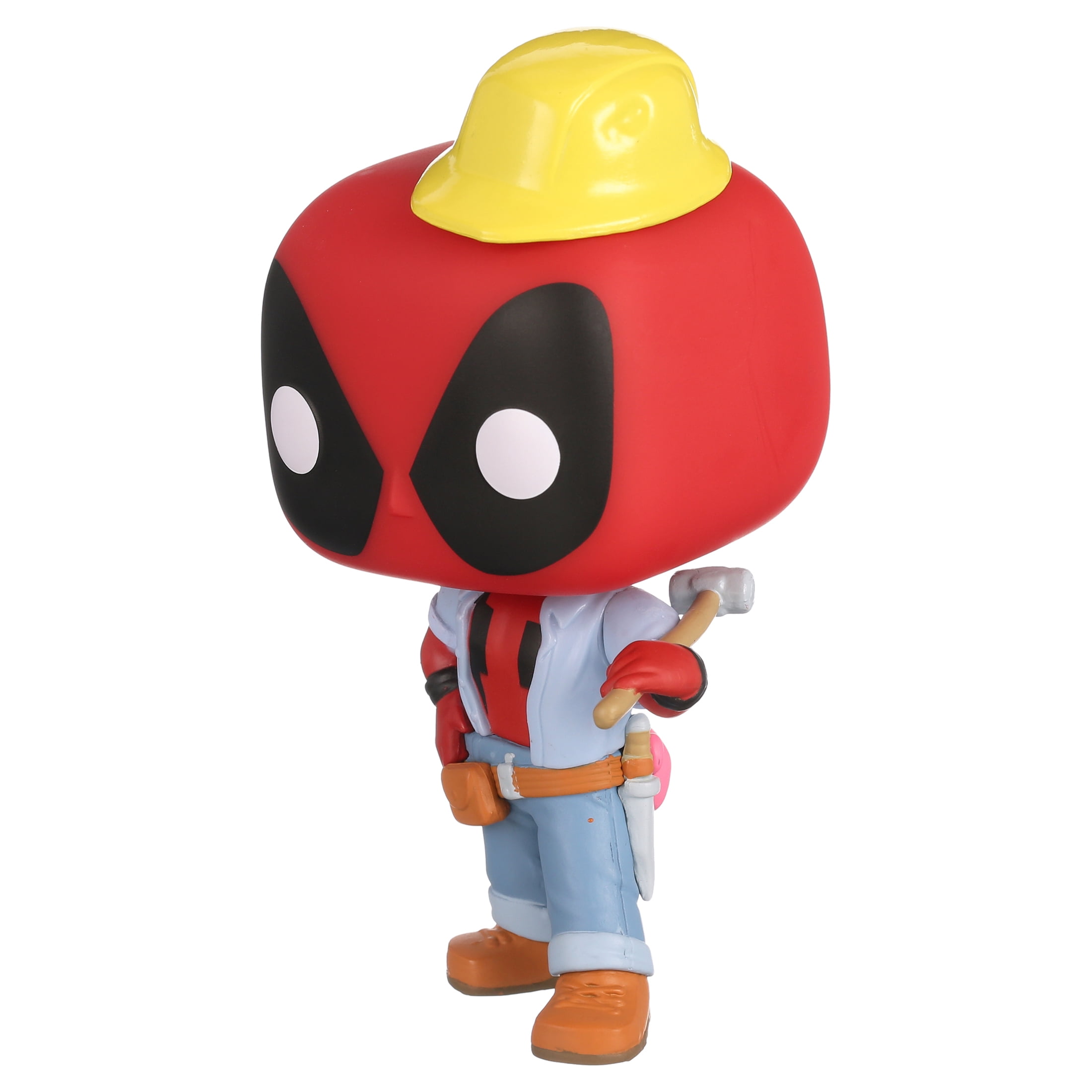 Funko POP! Marvel: Deadpool 30th - Construction Worker - Walmart Exclusive  