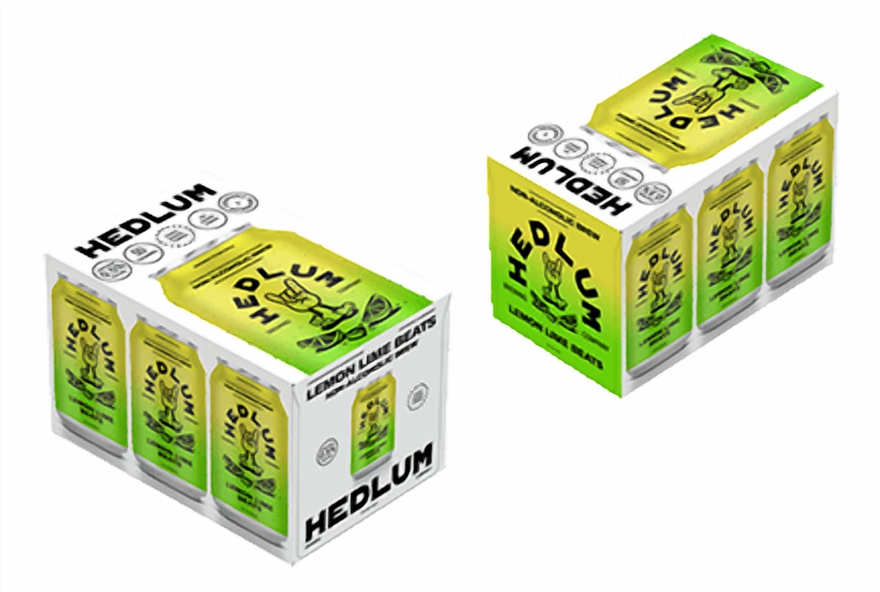 Lemon Lime Beats 6-pack (Non-Alcoholic Beer)