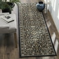 thumbnail image 2 of SAFAVIEH Lyndhurst Idella Floral Runner Rug, Anthracite/Teal, 2'3" x 12', 2 of 12