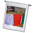 thumbnail image 1 of 3dRose Bhutan, Dochu La. Prayer flags on the hillside forest-AS04 BTH0016 - Brenda Tharp - Garden Flag, 12 by 18-inch, 1 of 1