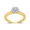 Forever Bride 1/4 Carat T.W. 10 Kt Prong Set Wedding Band