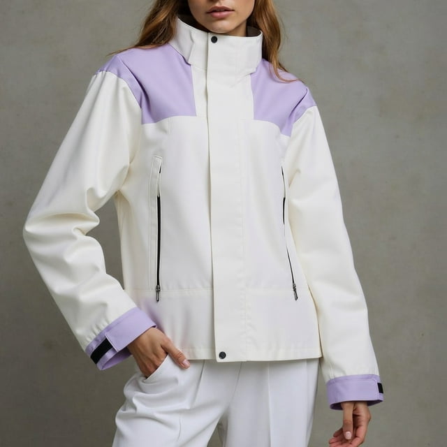 HUITKMM Fall Jacket Women's Lightweight Windproof Breathable Outdoor Jacket for Couples