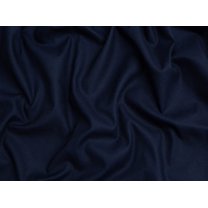 Minerva Polyester Cotton Drill Fabric Navy Blue - per yard