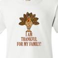 thumbnail image 4 of Inktastic I AM THANKFUL for MY FAMILY TURKEY THANKSGIVING Youth T-Shirt, 4 of 5