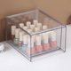 thumbnail image 2 of Cajón de almacenamiento apilable Bin de escritorio de almacenamiento transparente Bin de almacenamiento apilable, 2 of 5