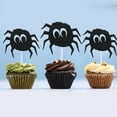 thumbnail image 5 of Halloween Cake Inserts Bat Witch Hat Decoration for Festival Parties Party Cake Supplies (6pcs) 6PCS, 5 of 7