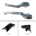 thumbnail image 2 of Levier de Frein et d'Embrayage Réglable et Extensible pour Speed Triple R 1200 Scrambler Argent, 2 of 10