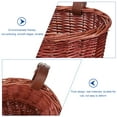 thumbnail image 4 of Yuangui Vintage Woven Rattan Front Handlebar Bike Basket for Kids (Brown), 4 of 10