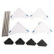 thumbnail image 2 of Base Ajustable ANGGREK Soporte para lavadora y Refrigerador PP + Acero inoxidable Blanco 4 pies 8 pies, 2 of 8