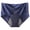 Blue, variant on Womens High Waisted Period Panties Breathable Underwear 3 Layer Absorbent Briefs Mesh Stretch