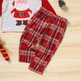 thumbnail image 6 of Viworld Christmas Family Matching Pyjamas Pajamas Set Xmas Santa Sleepwear Nightwear, 6 of 12