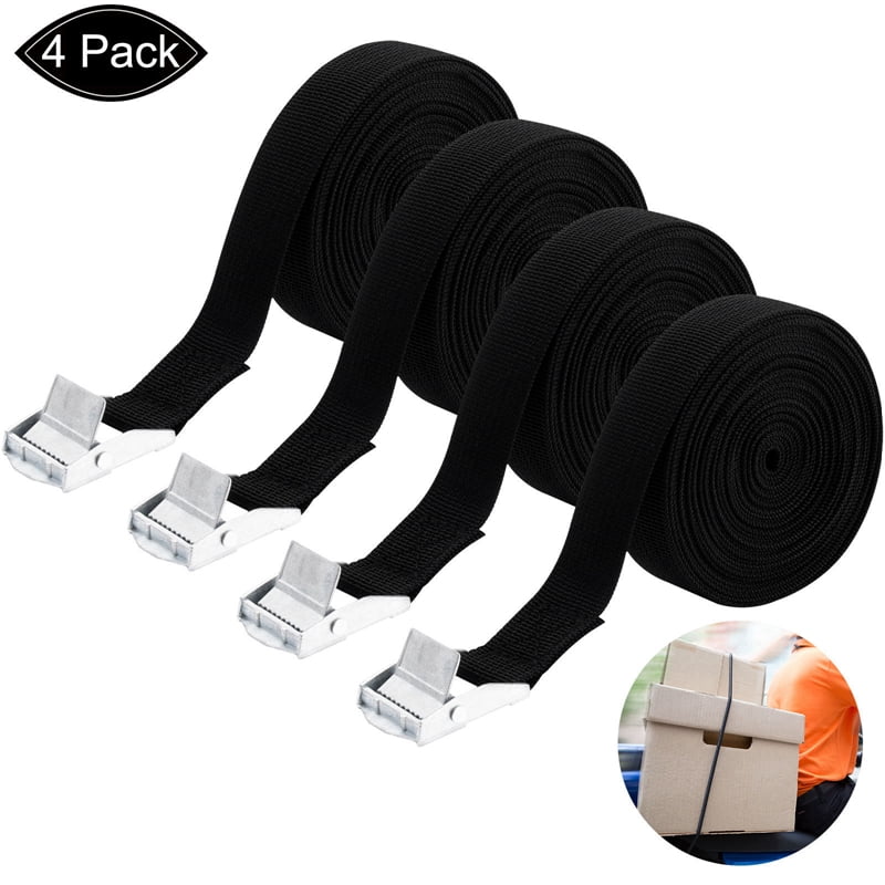 tsondianz Tie Down Straps 5M, 4 Pack Roof Rack Straps Adjustable