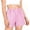 Z105 Pink, variant on Mifsaly Girls Plaid Casual Shorts Toddler Kids Comfort Elastic High Waisted Lounge Shorts Soft Breathable Summer Vacation Clothes with Pockets