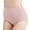 Pink, variant on HUPOM Control Top Pantyhose For Women Womens Panties High Waist Leisure Tie Banded Waist Brown L