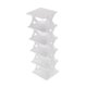 thumbnail image 5 of Zapatero vertical, zapatero de esquina estrecha, resistente, ahorra espacio, organizador de almacenamiento para armario, apartamento, pasillo, garaje, 6 niveles, 5 of 8
