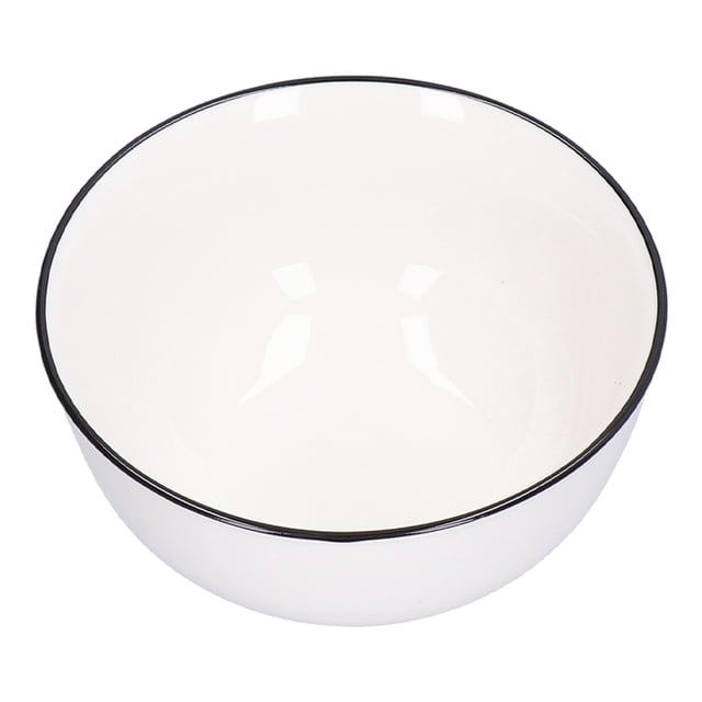 Ceramic Serving Bowls, Ceramic Bowl 280ml Capacity Fine Workmanship Environmental Friendly Classic Design Ceramic Material For Household For Dinning Room