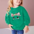 thumbnail image 2 of Hrsba Girls Boys Sweatshirt Boys Girls Long Sleeve Unisex Fall Winter Top Print Long Sleeve Crewneck Sweatshirt for Older Kids, 2 of 5
