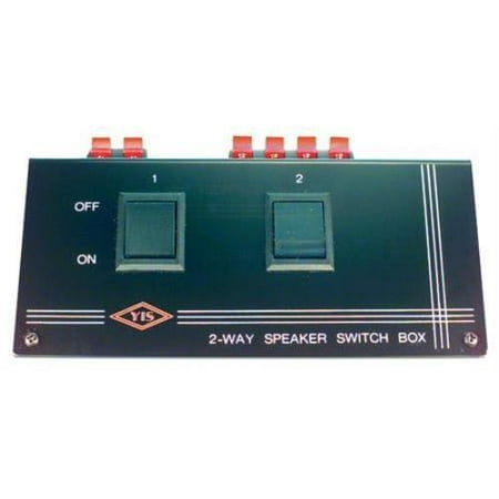 50-6185 Two-Way Speaker Switch Box (Best Speaker Switch Box)