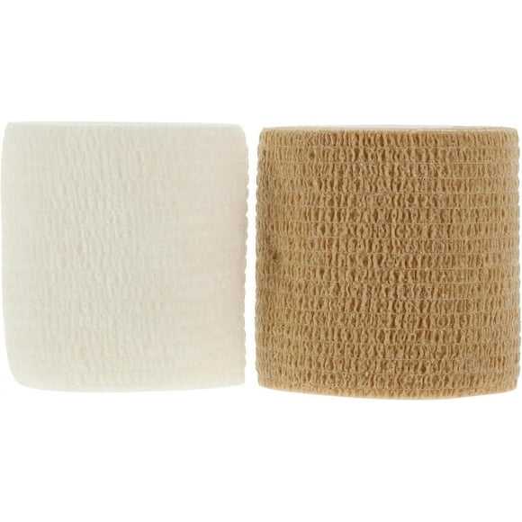 1set Elastic Thickened Finger Bandage Fingertip Bandages Large Bandages Patch Grip Lashes Tape Gauze Injury Wrap Welly Bandages Adhesive for Wounds Pressure Non-Woven Fabric 12rolls
