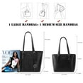 thumbnail image 6 of Montana West Tote Bag for Women Large Purse and Handbags Set Embossed Collection Purse 2Pcs Set, 6 of 7