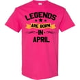 thumbnail image 3 of Inktastic Legends Are Born in April T-Shirt, 3 of 5